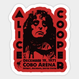 ALICE COOPER Sticker